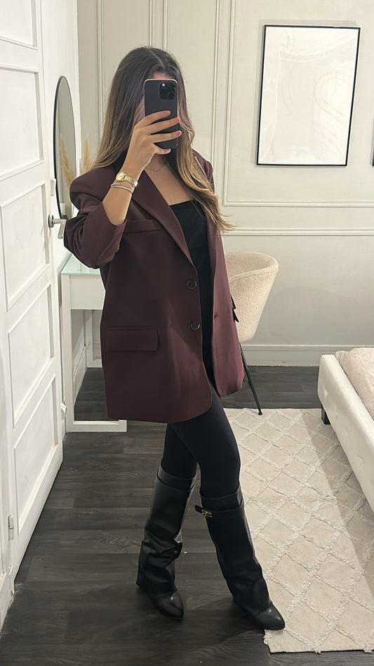 Blazer Burgundy