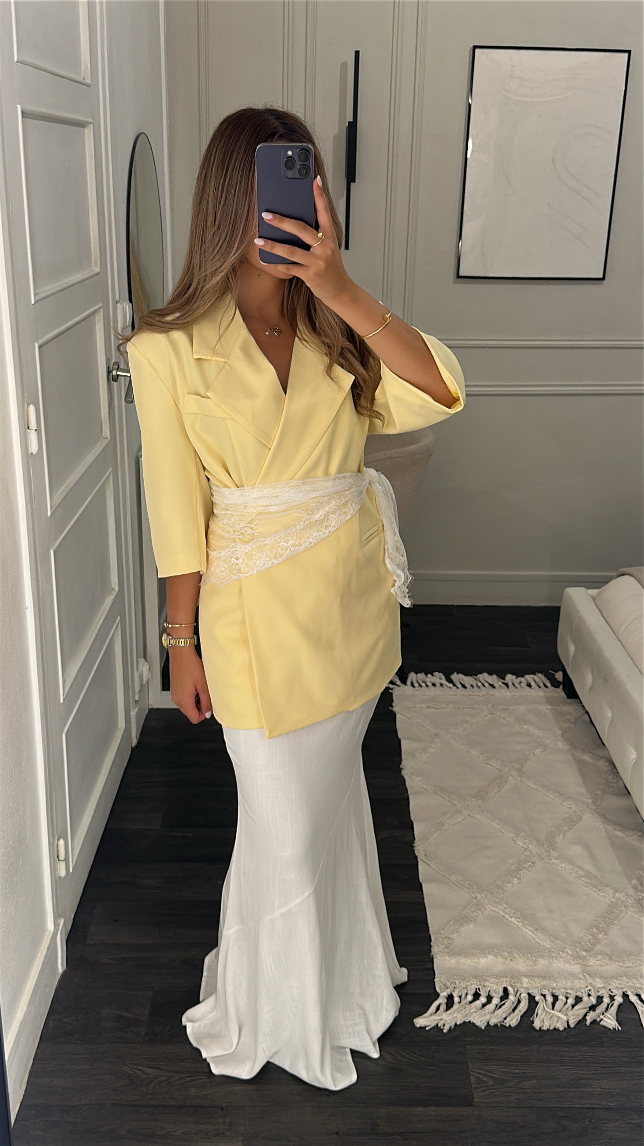 Blazer Enna Jaune Beurre