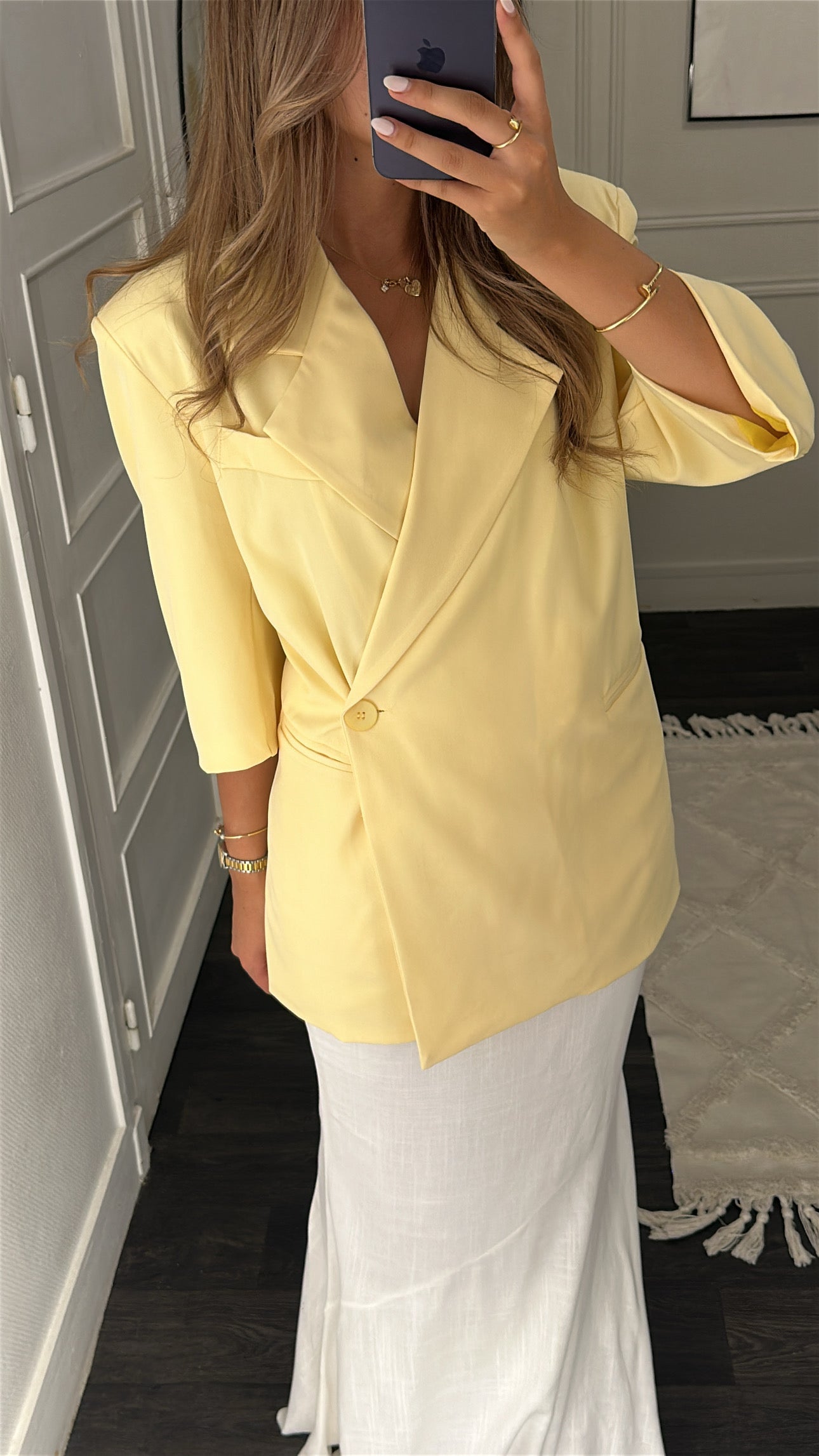 Blazer Enna Jaune Beurre